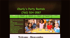 Desktop Screenshot of charlyrentals.com